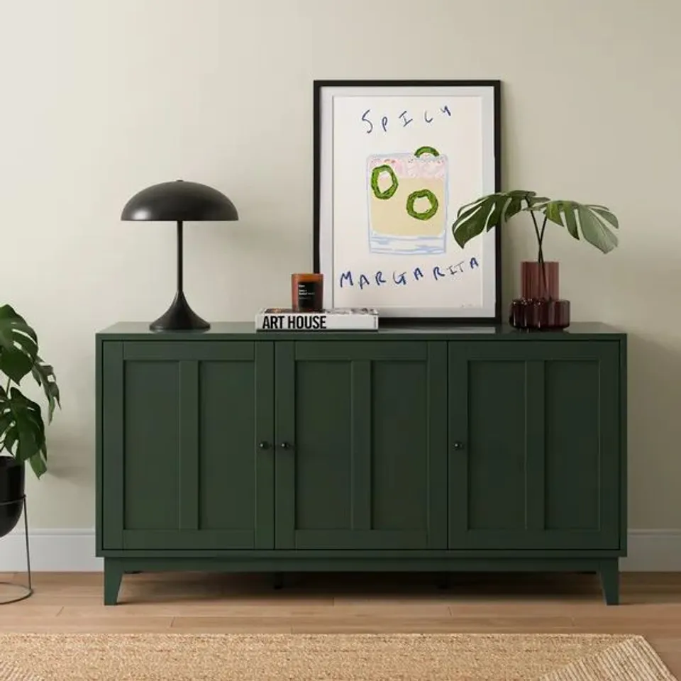 BOXED HADLEY SIDEBOARD - OLIVE (1 BOX)