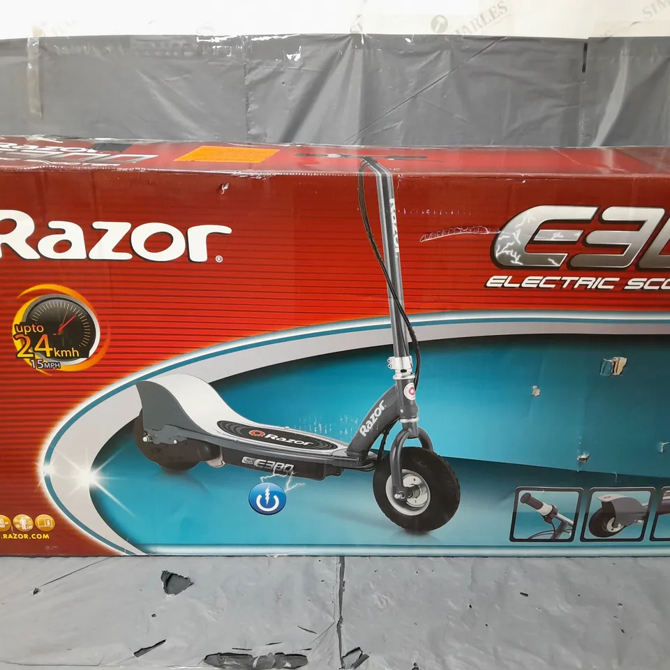 BOXED RAZOR E300 24 VOLT SCOOTER - MATT GREY - COLLECTION ONLY