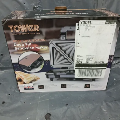 TOWER DEEP FILL SANDWICH MAKER