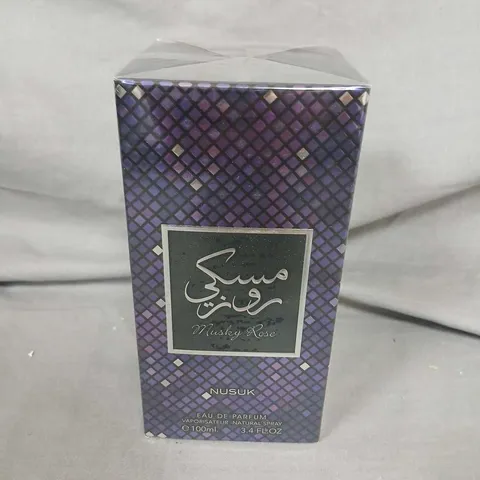 TWELVE BOXED NUSUK MUSKY ROSE EAU DE PARFUM 100ML