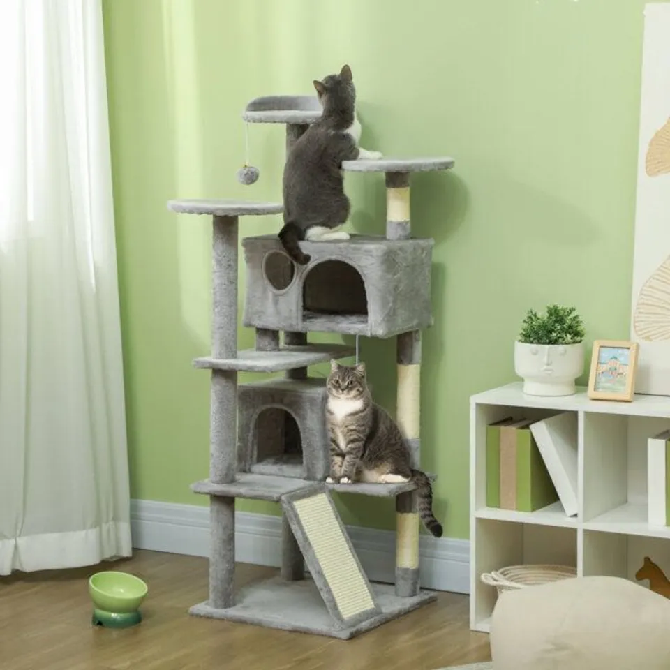 BOXED 138CM H CAT TREE
