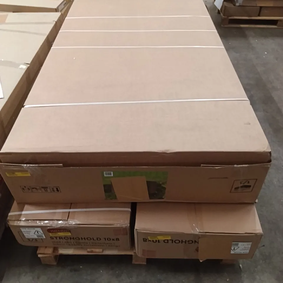 BOXED KETER STRONGHOLD 10X8 SHED (3 BOXES)