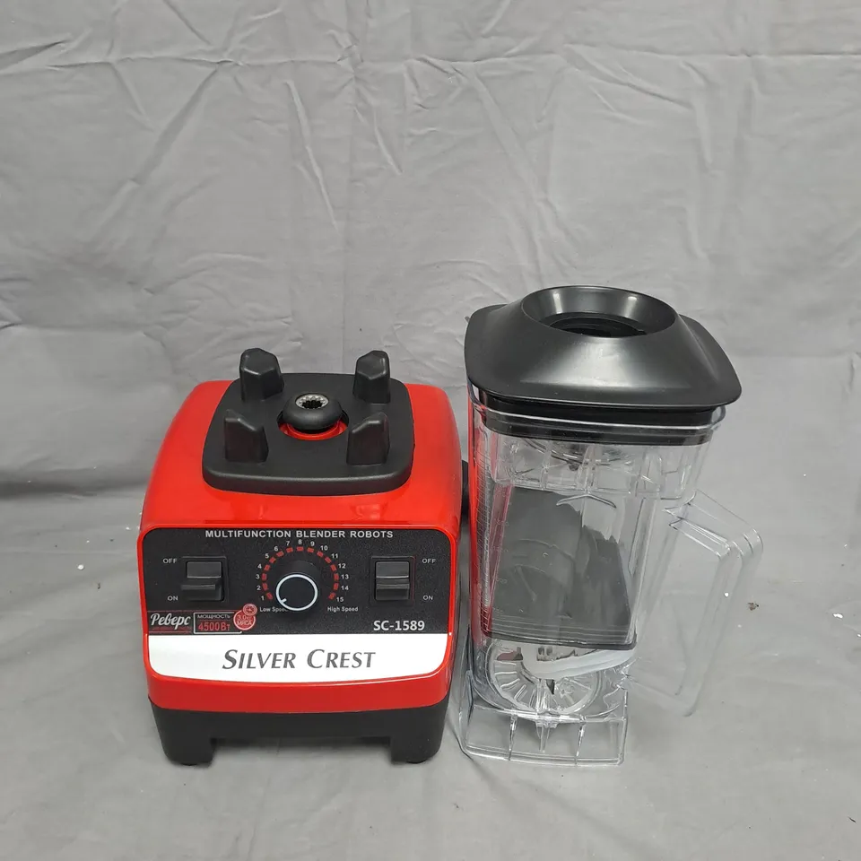 SILVER CREST SC-1589 BLENDER