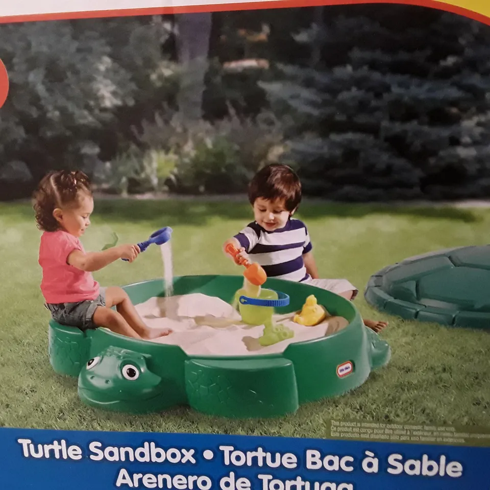 BOXED LITTLE TIKES TURTLE SANDBOX - COLLETION ONLY RRP £59
