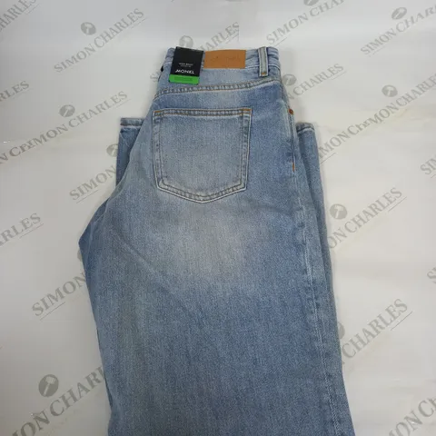 MONKL HIGH WAISTED DENIM JEANS SIZE W30