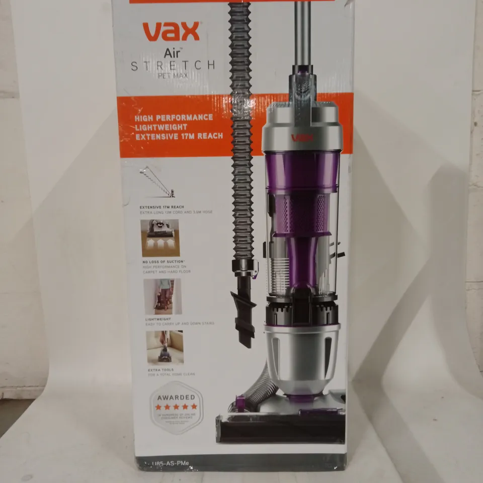 VAX AIR STRETCH VACUUM CLEANER – PURPLE, (U85-AS-PME) -BOXED