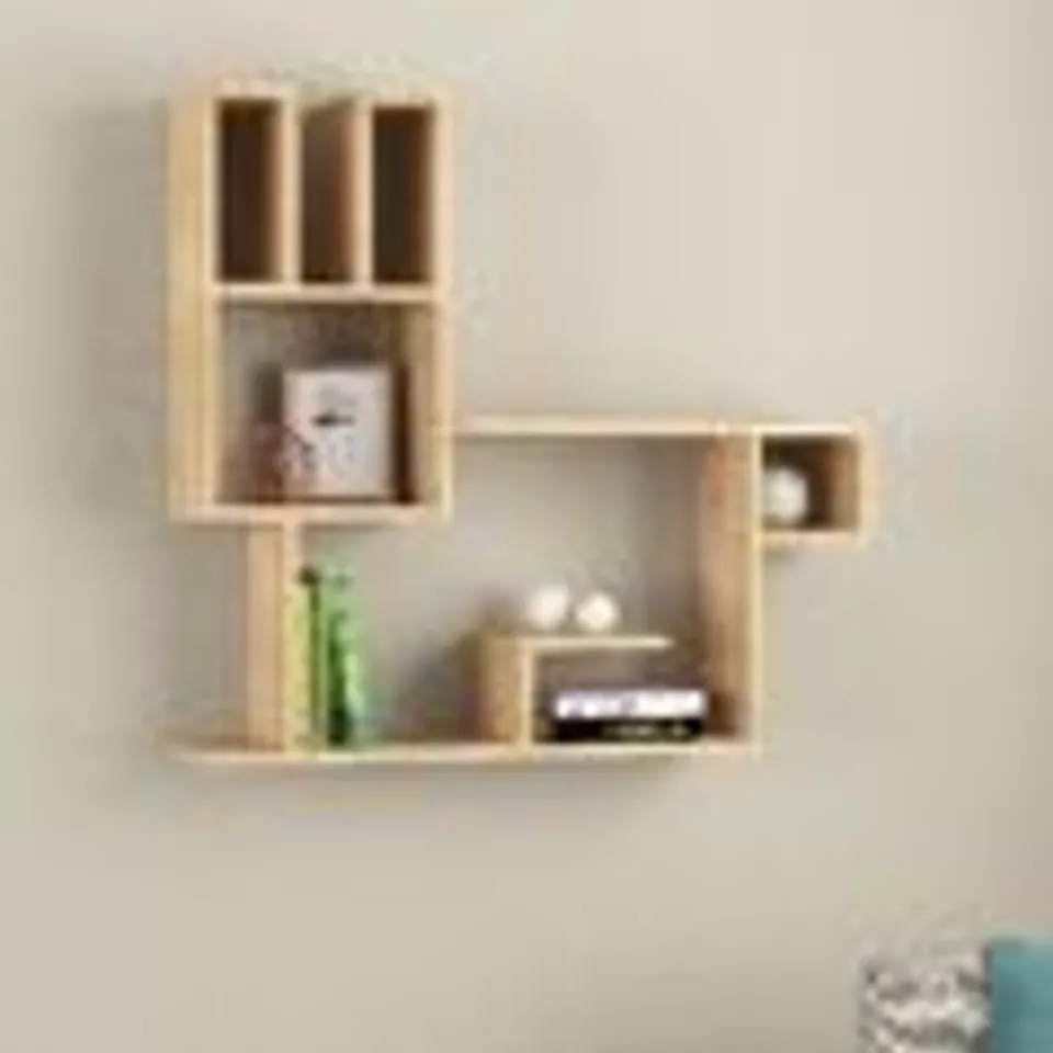 BRAND NEW BOXED RABBIT SHELF - SAFIR OAK
