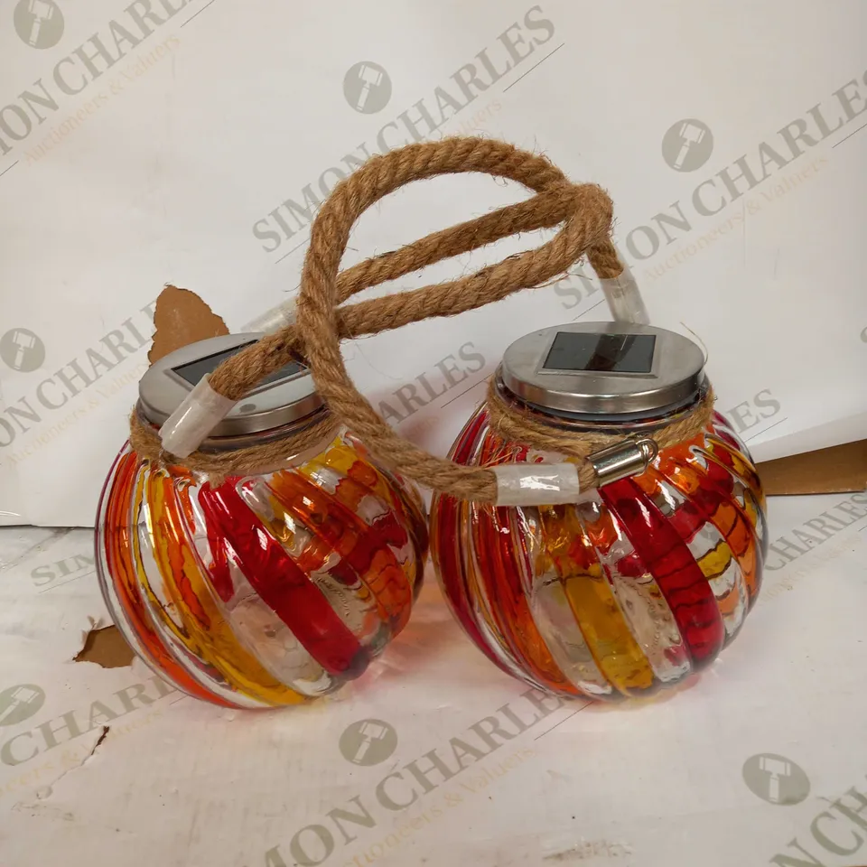 BELL AND HOWELL SET OF 2 SOLAR JAR LIGHTS