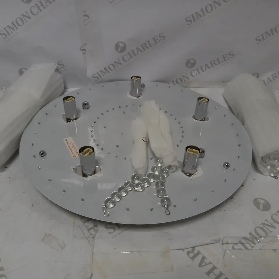 DAR SAI5450 SAIGON CRYSTAL CEILING FLUSH LIGHT