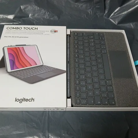 LOGITECH COMBO TOUCH KEYBOARD CASE FOR IPAD (7TH/8TH/9TH GEN) β BOXED