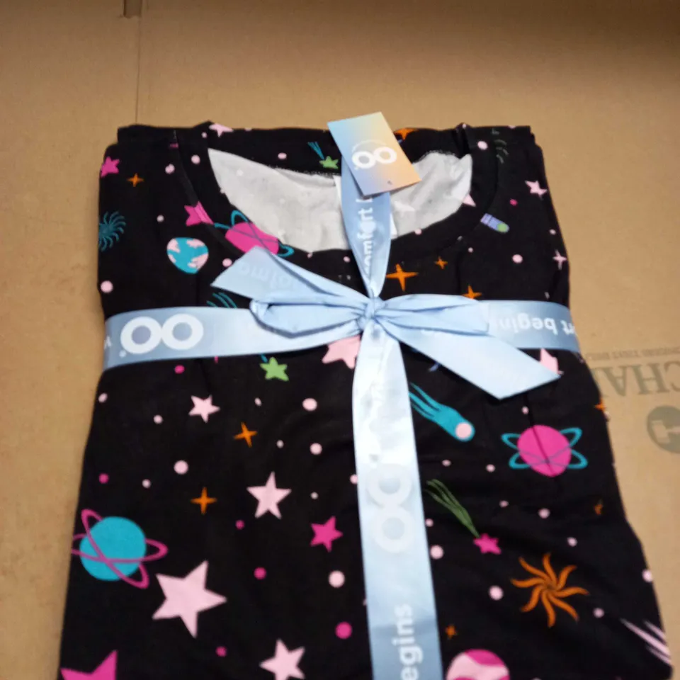 00 SLEEP T-SHIRT SPACE BLACK SIZE UNSPECIFIED