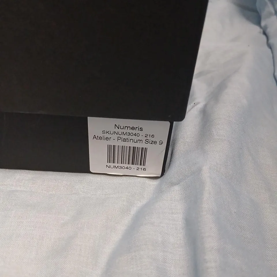 NUMERIS ATELIER - PLATINUM SNEAKERS, UK 9