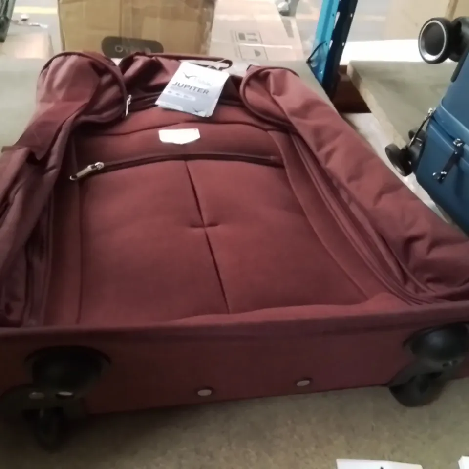 LUGG JUPITER SOFT CABIN BAG BURGUNDY 