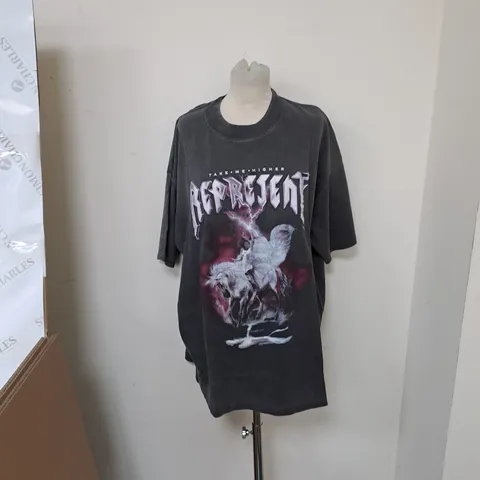 REPRESENT TAKE ME HIGHER VINTAGE GREY - XL
