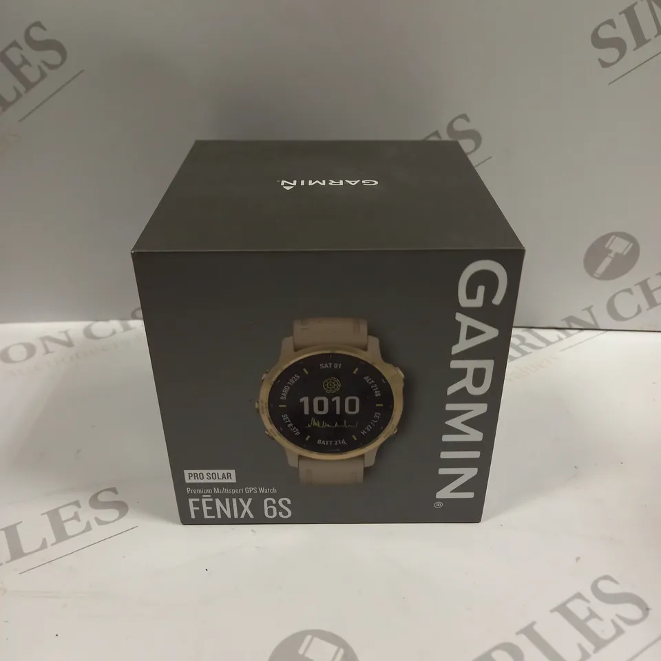 BOXED SEALED GARMIN FENIX 6S PREMIUM GPS WATCH 