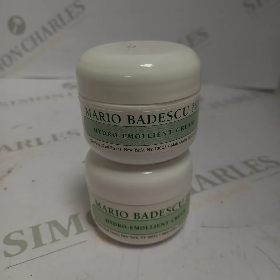 LOT OF TWO MARIO BADESCU HYDRO-EMOLLIENT CREAM