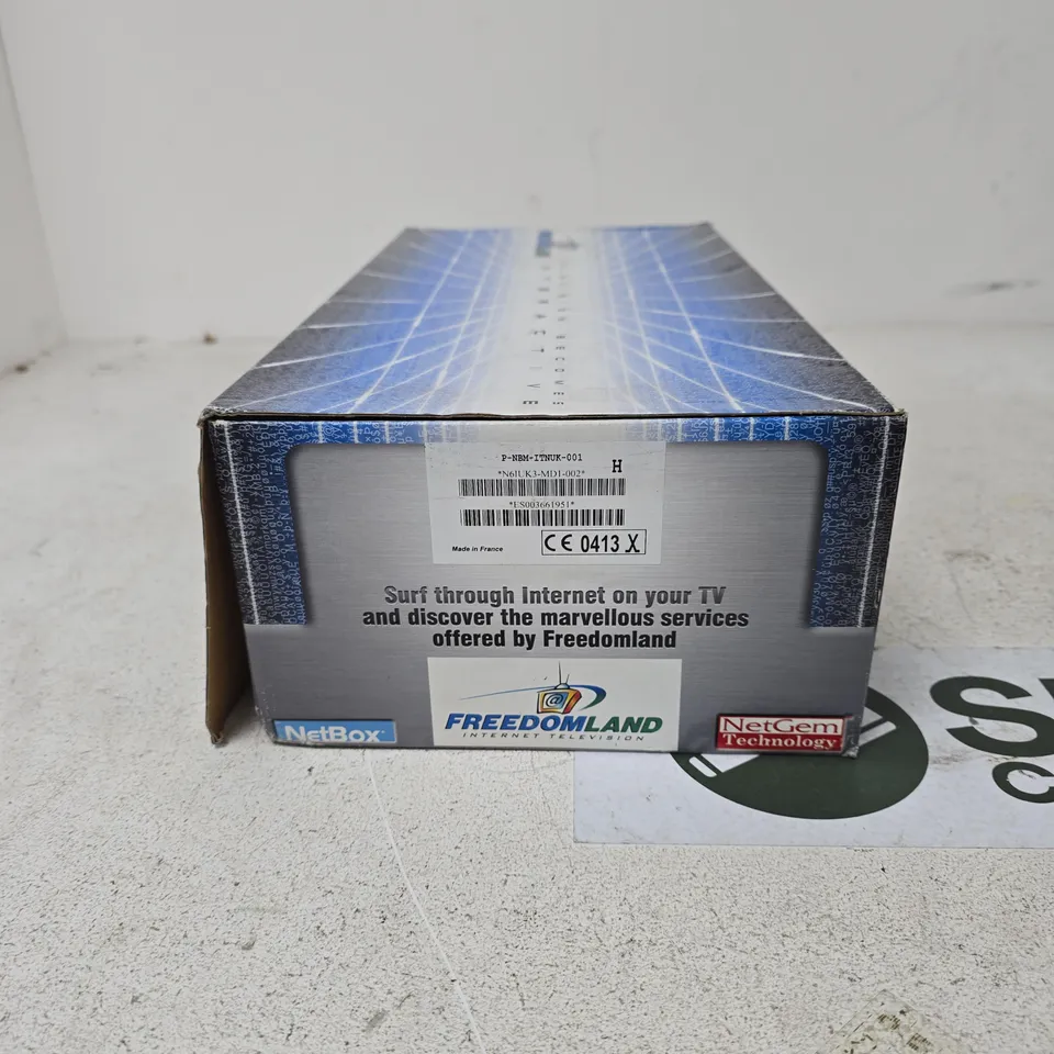 FREEDOMLAND NETBOX INTERNET TV SET-TOP BOX