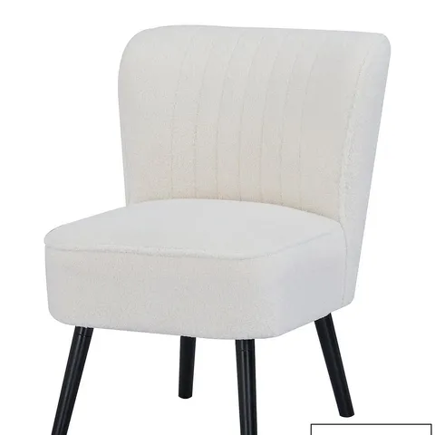 POPPY BOUCLE CHAIR - COLLECTION ONLY
