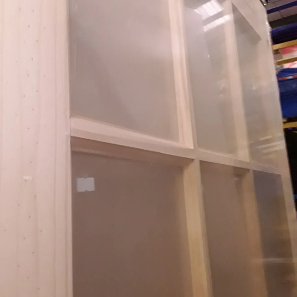15 LITE KNOTTY PINE GLAZED INTERNAL DOOR 1981 × 838MM