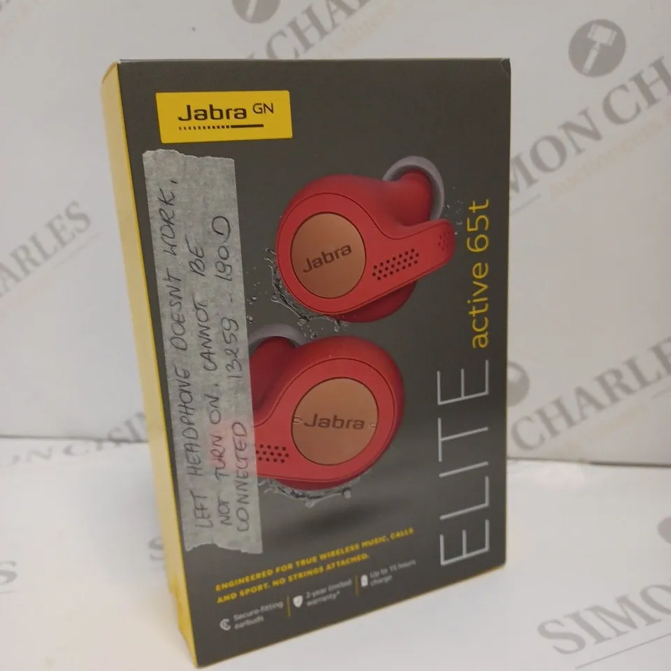 BOXED JABRA ELITE ACTIVE 65T EARBUDS