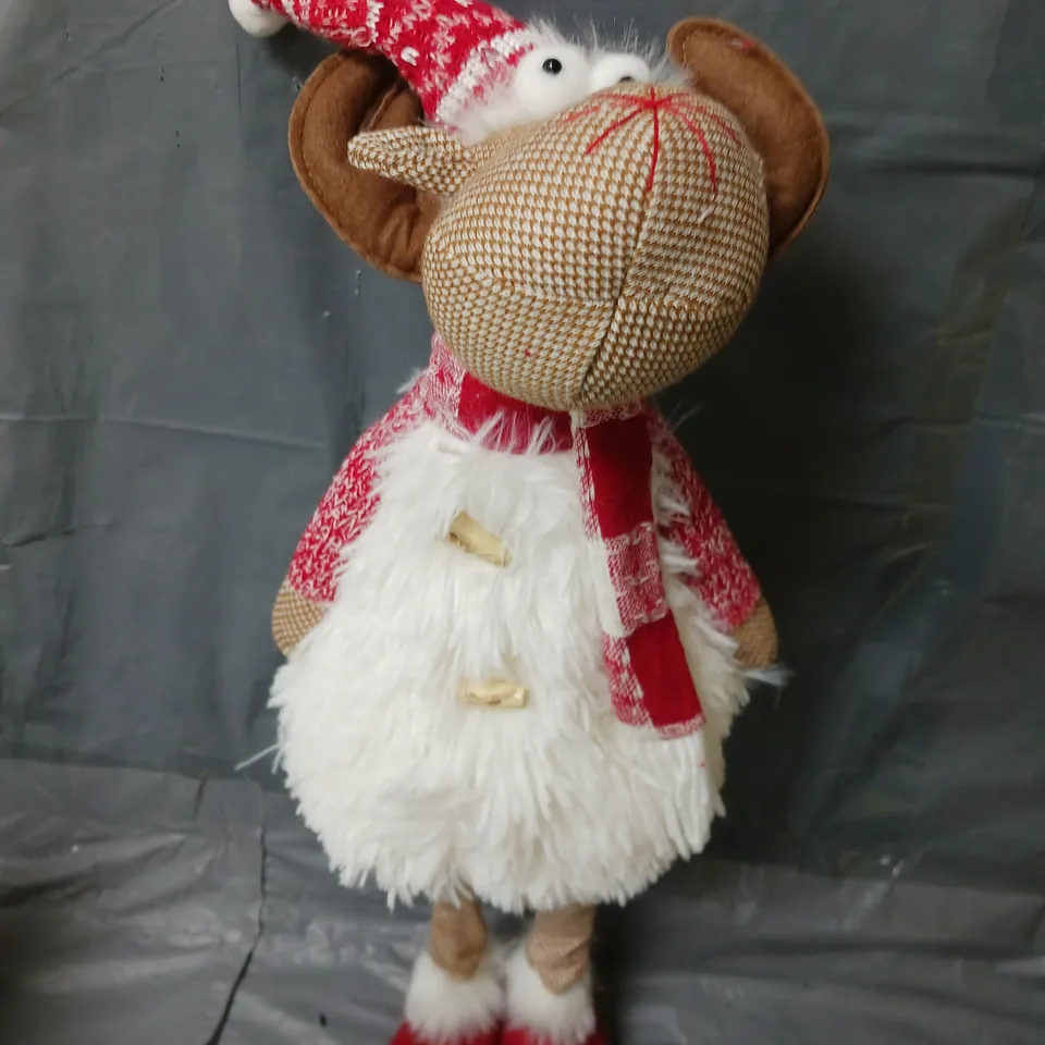 26 INCH STANDING REINDEER CHRISTMAS DECORATION