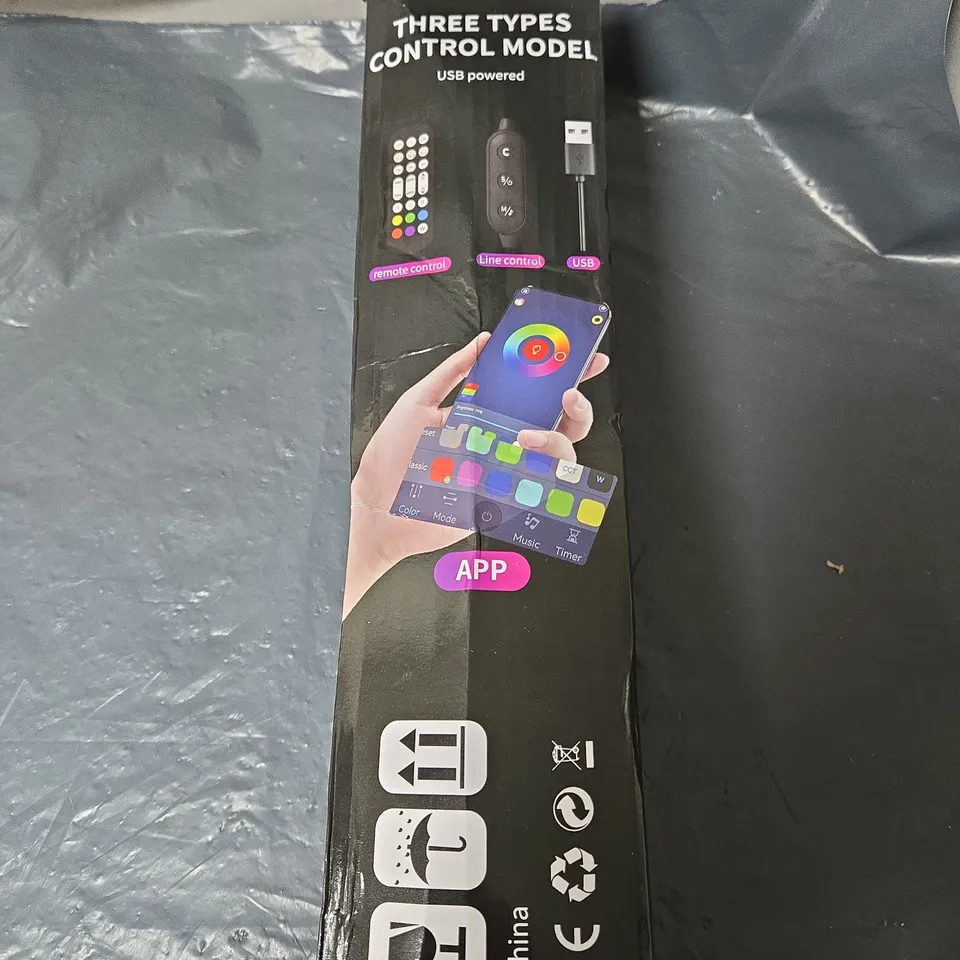 RGB SPLICING FLOOR LAMP USB POWERED – REMOTE, APP & LINE CONTROL