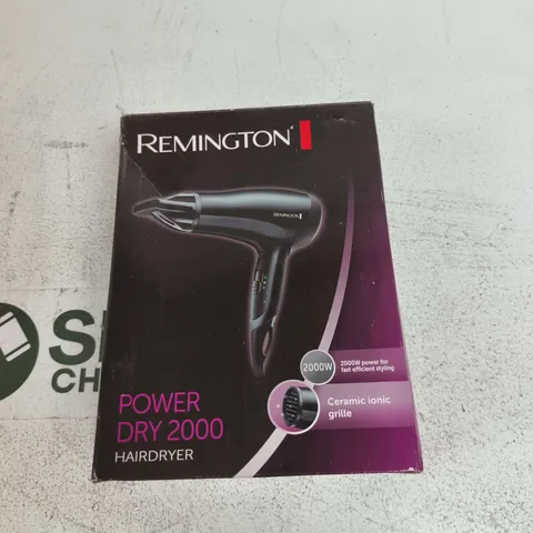 REMINGTON POWER DRY 2000 HAIRDRYER