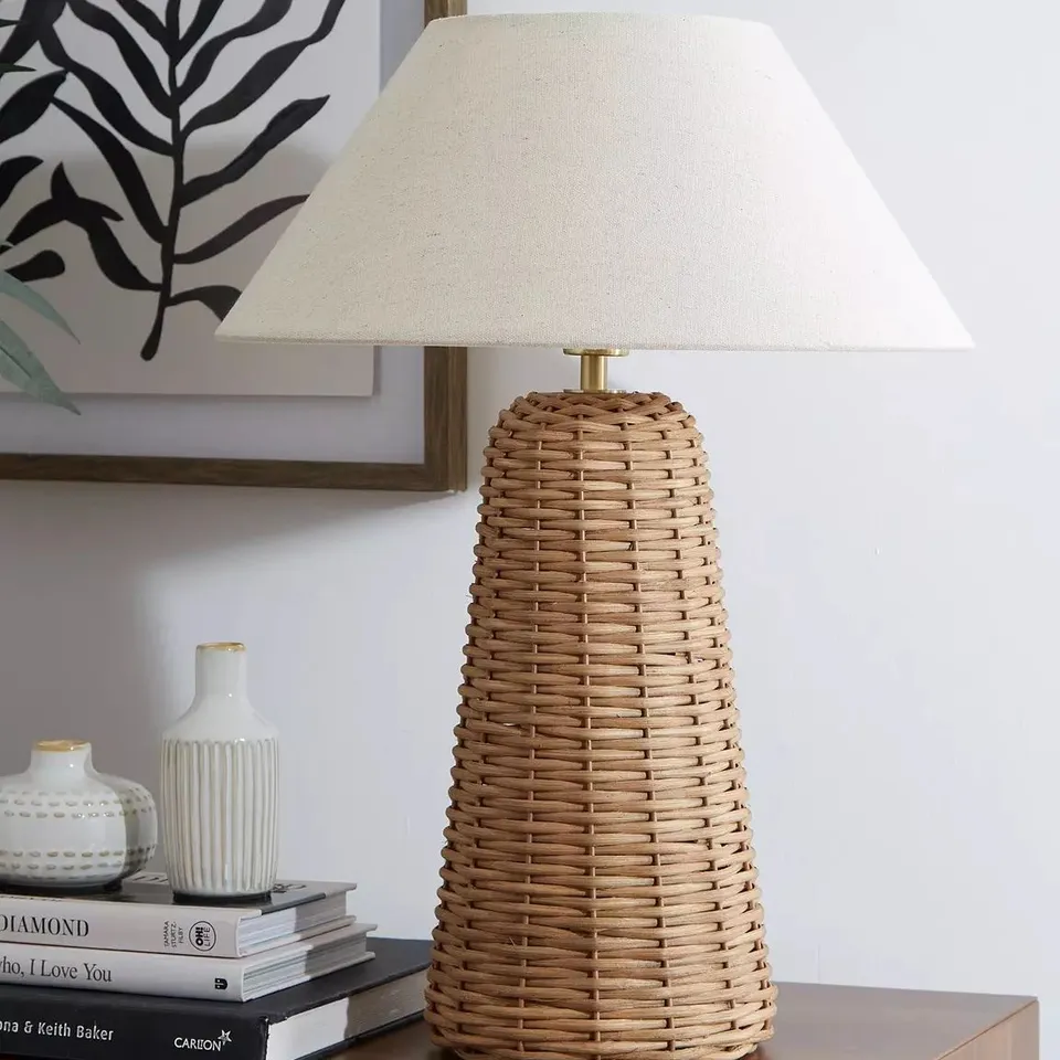 FLORENCE WOVEN TABLE LAMP RRP £55