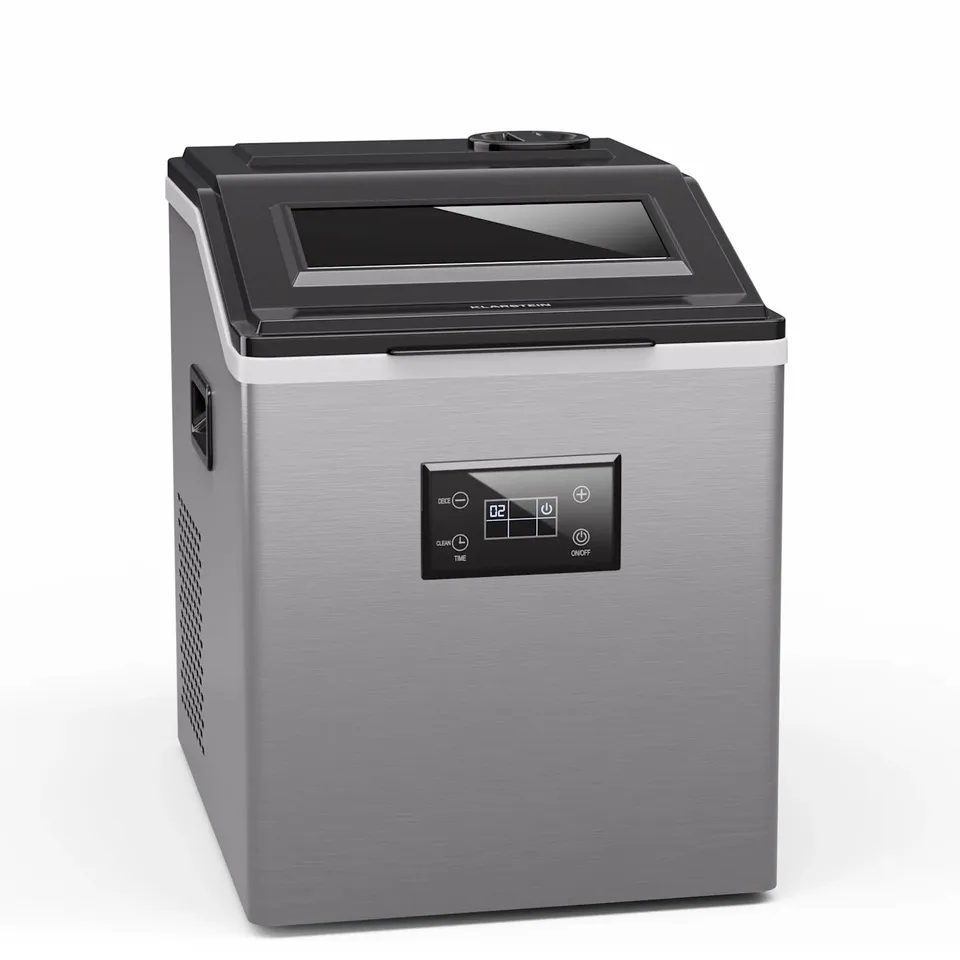 BOXED KLARSTEIN FROSTMASTER 3L 35KG/24H ICE MAKER SILVER