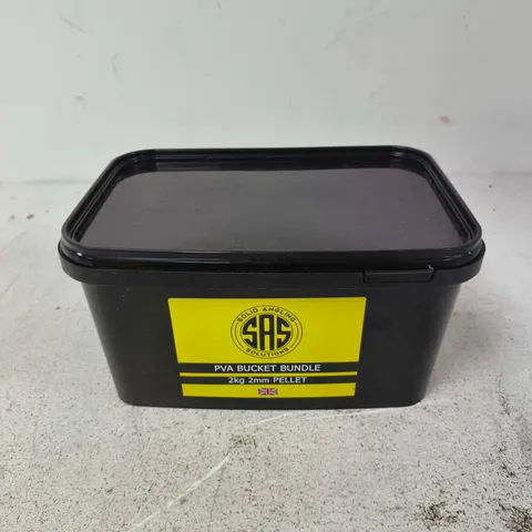 SAS PVA BUCKET BUNDLE – 2KG 2MM PELLETS