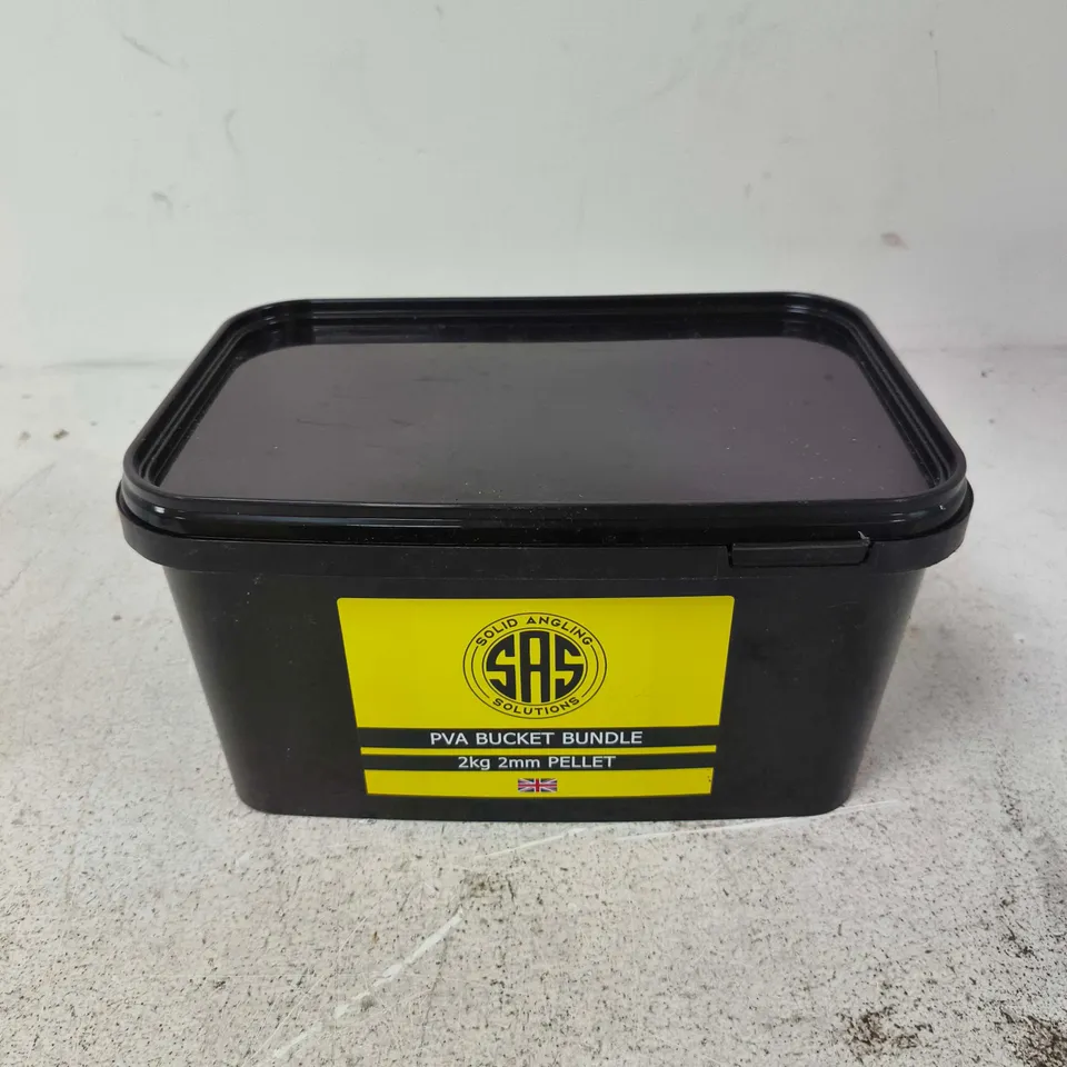 SAS PVA BUCKET BUNDLE – 2KG 2MM PELLETS
