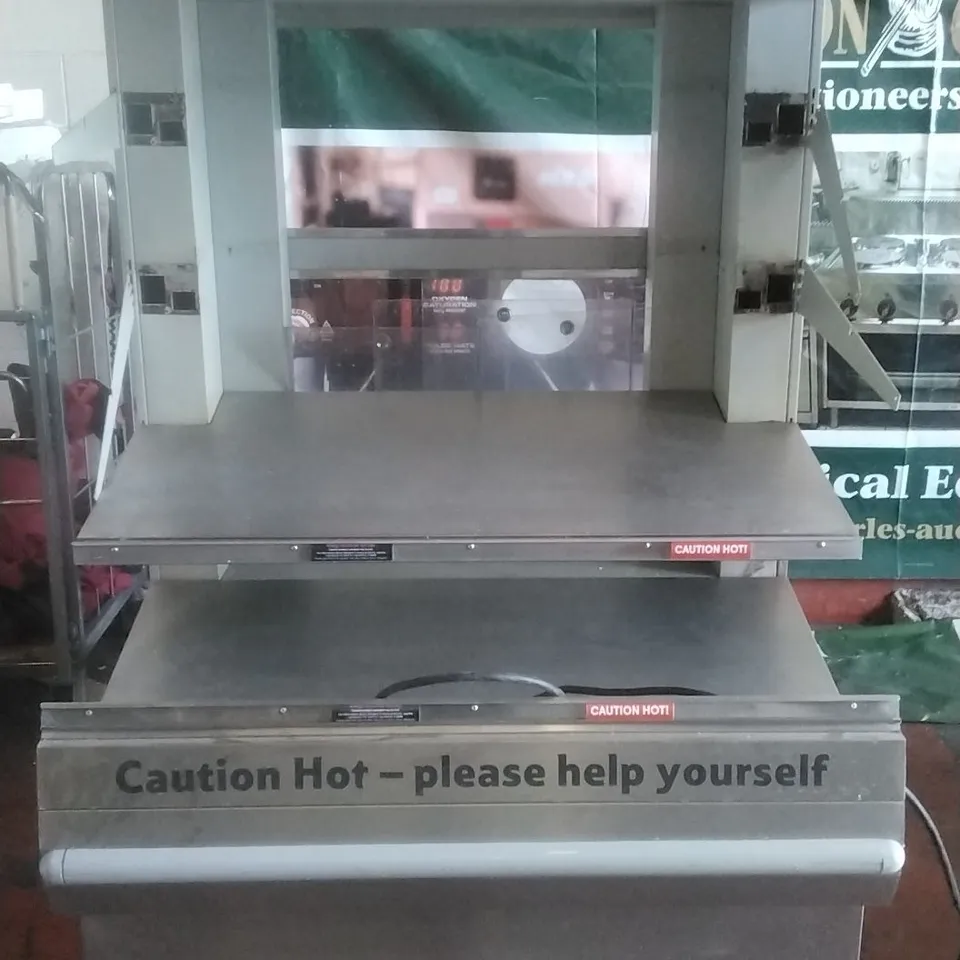 COMMERCIAL SELF SERVICE HOT FOOD DELI WARMER