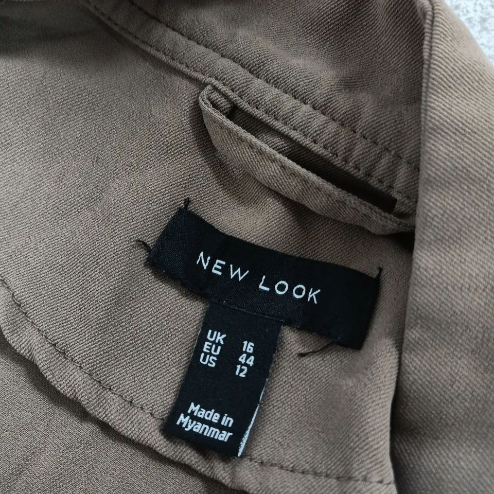 NEW LOOK WOMEN'S LONG JACKET, UK 16 (EU 44)