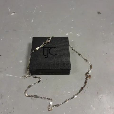 TJC CHAIN LINK SILVER NECKLACE 