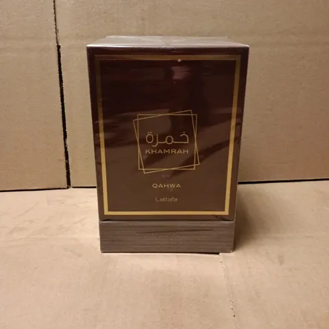 BOXED AND SEALED KHAMRAH QAHWA LATTAFA 100ML