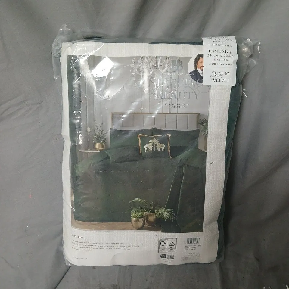 LAURENCE LLEWELYN BOWEN SLEEPING BEAUTY KING SIZE DUVET SET