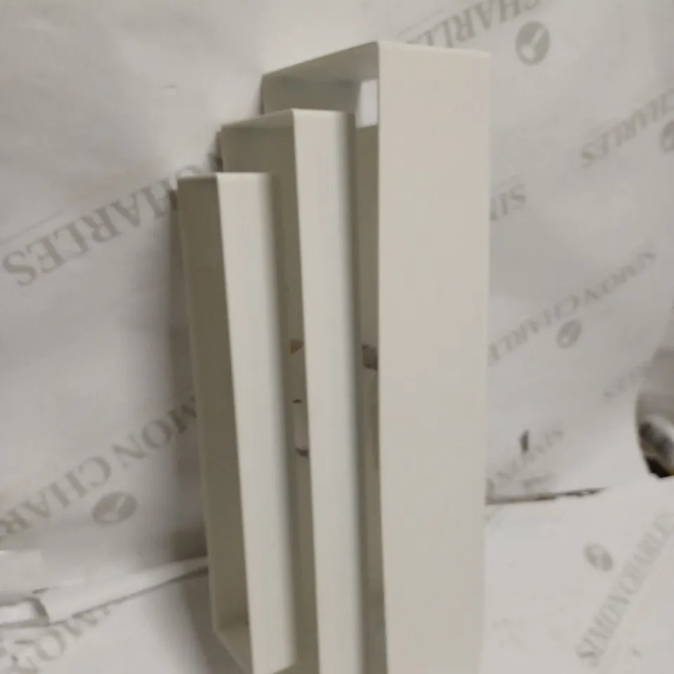 JOHN LEWIS MEZZE METAL WALL LIGHT IN WHITE