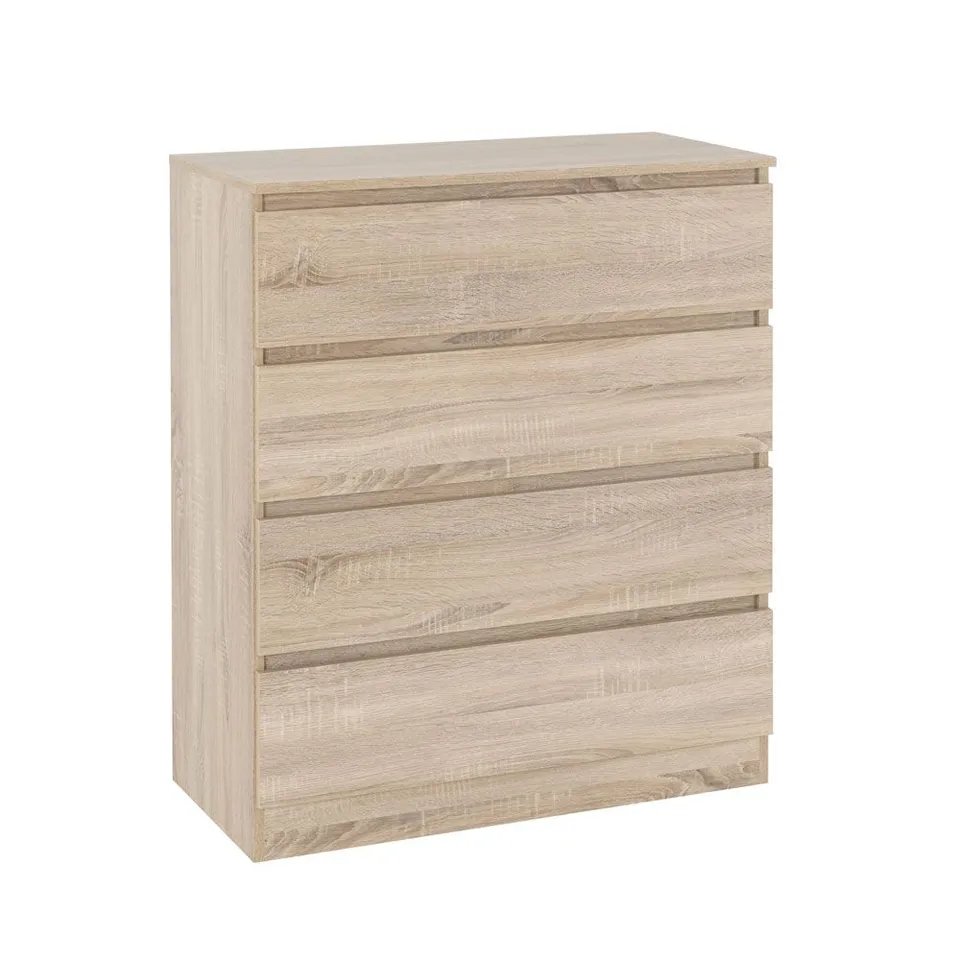 BOXED MALVERN 4 DRAWER CHEST (2 BOXES)