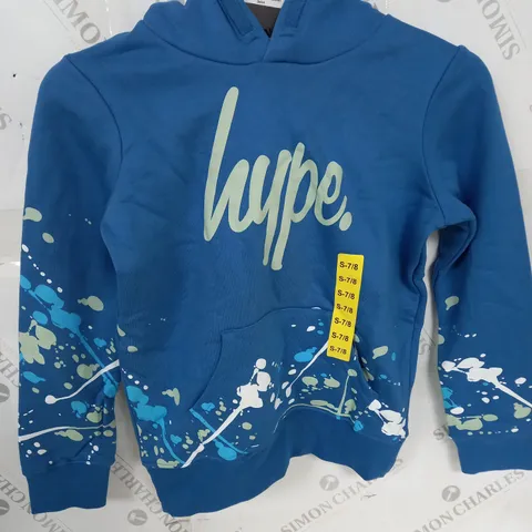 BOYS HYPE CASUAL HOODIE SIZE 7-8 YEARS