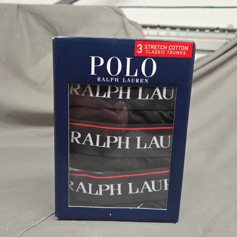 POLO RALPH LAUREN SIZE S CLASSIC TRUNKS 