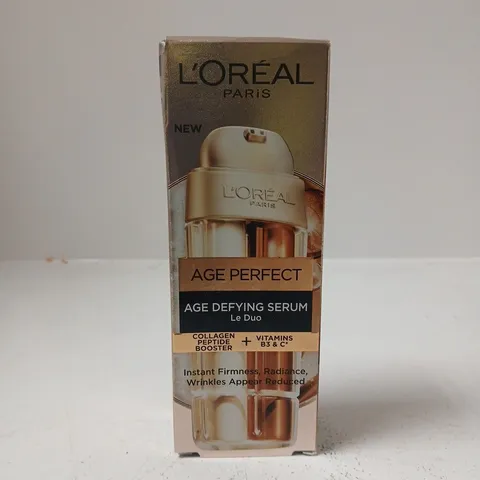 L'ORÉAL PARIS AGE PERFECT AGE DEFYING SERUM LE DUO