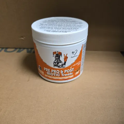 NUTRIPAW PRE PRO & POST BIOTIC TREATS – PET PROBIOTIC TREATS JAR