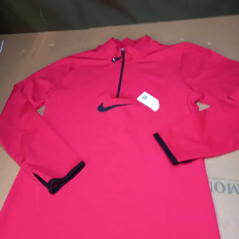 NIKE LOGO 1/2 ZIPPED TRACK TOP SIZE USPECIFIED