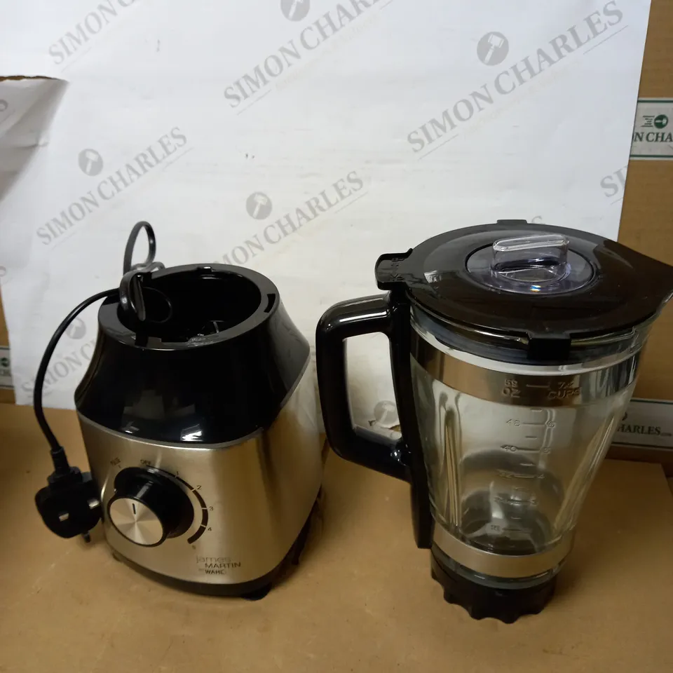 WAHL JAMES MARTIN BLENDER GLASS JUG BLENDER