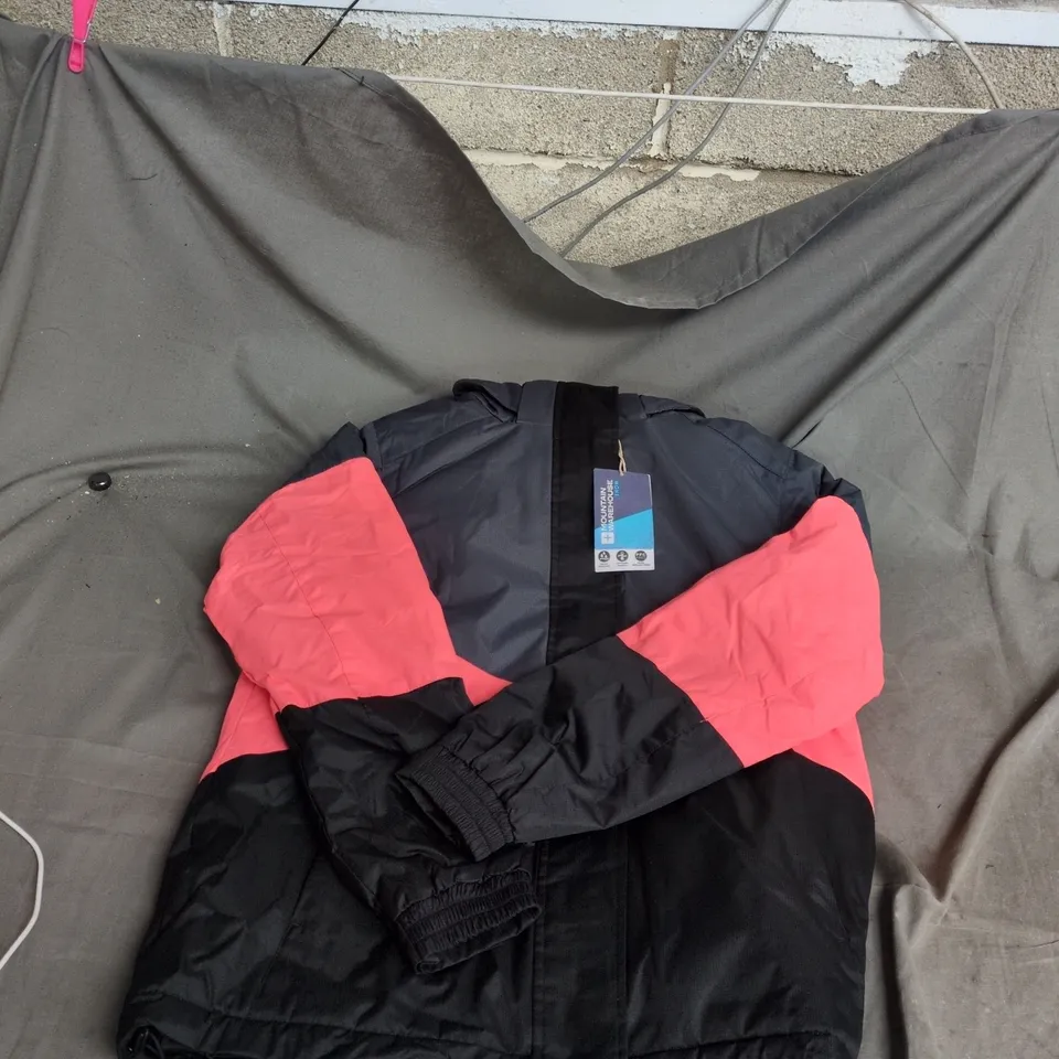 MOUNTAIN WAREHOUSE UK 12 MOON II WOMEN'S SKI JACKET – BRIGHT PINK AND BLACK