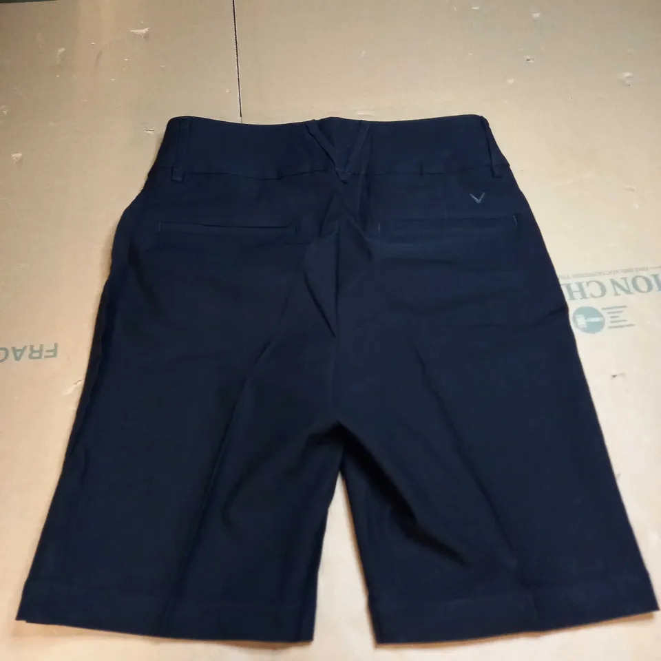 CALLAWAY FLEX FABRIC TISSU EXTENSIBLE BLACK SHORTS - UK 12-14