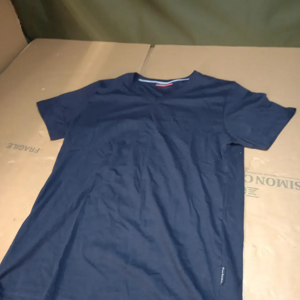 PIERRE CARDIN NAVY BLUE T-SHIRT SIZE L