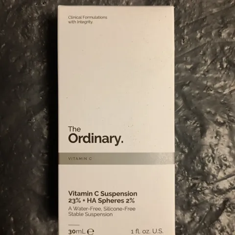 THE ORDINARY VITAMIN C SUSPENSION 23% + HA SPHERES 2% - 30ML