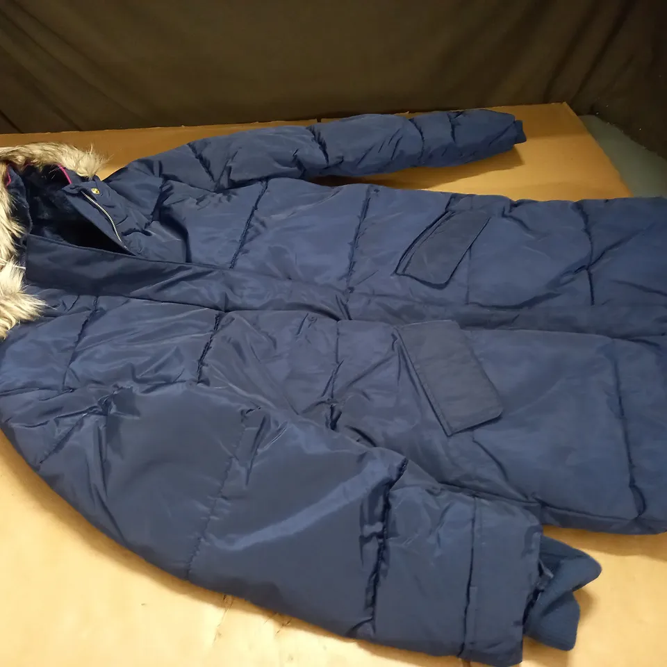JOHN LEWIS NAVY PADDED COAT - AGE 14 YEARS