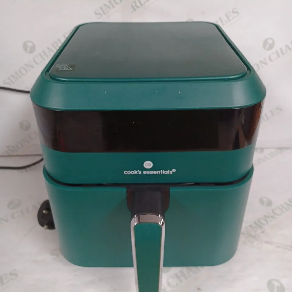 COOKS ESSENTIALS AIR FRYER - EMERALD